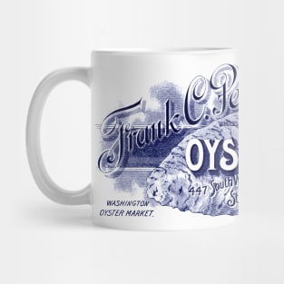 19th C. Oysters for Sale Mug